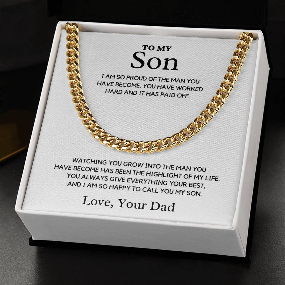 Son Gift - Proud