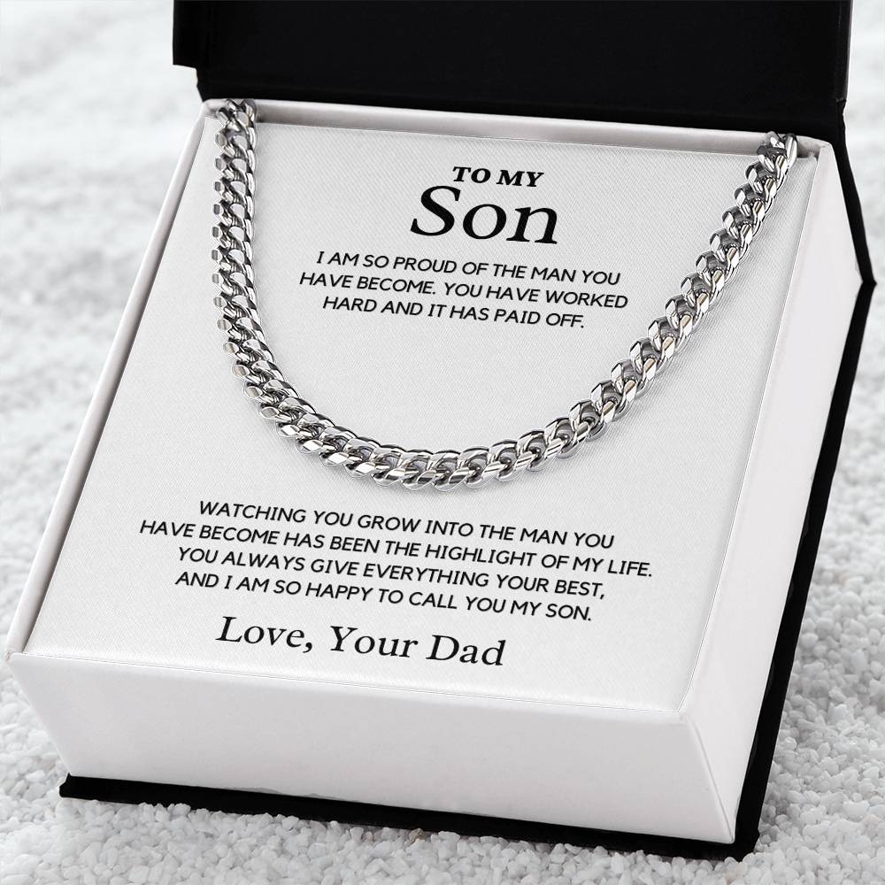 Son Gift - Proud