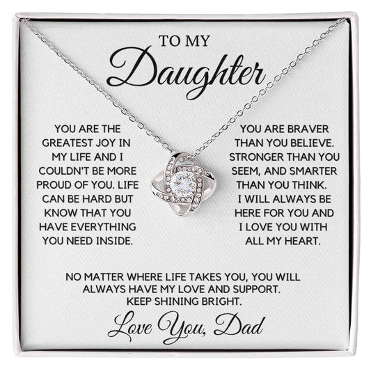 Daughter Gift-The Greatest Joy