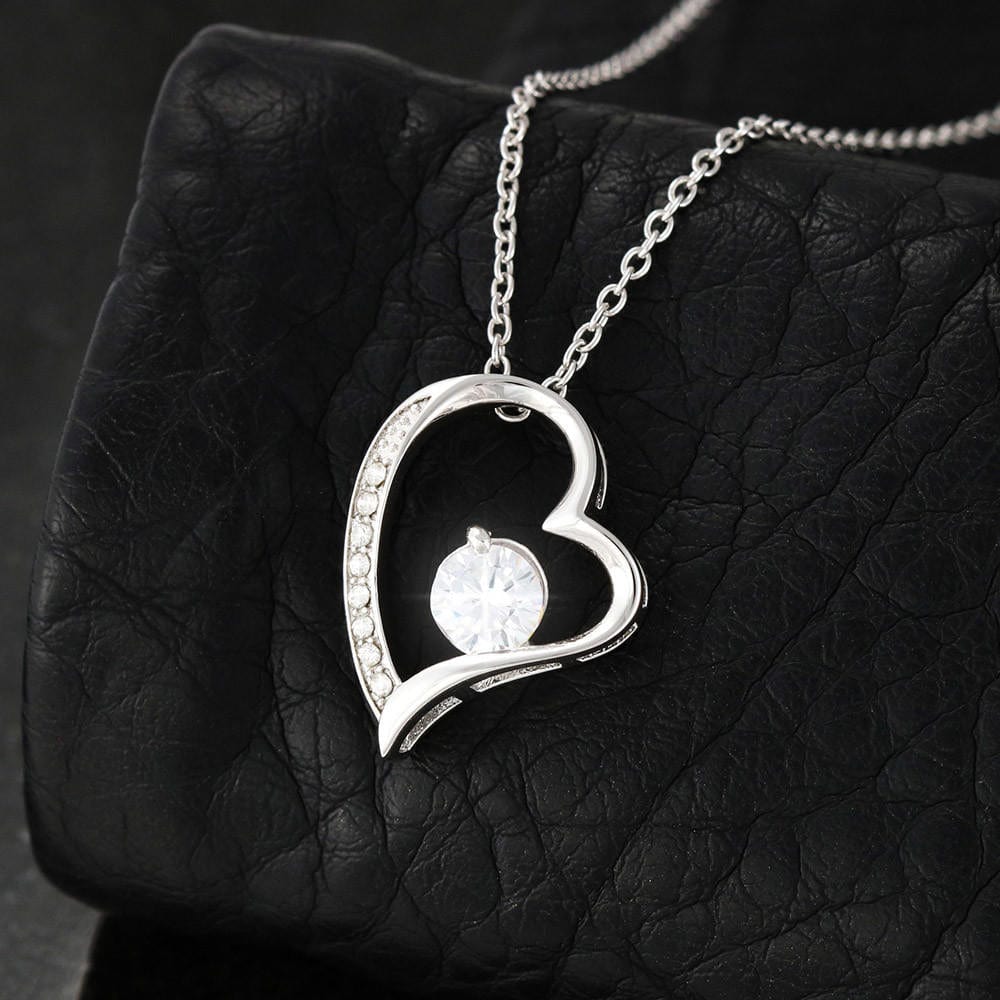 Wife Heart Necklace Birthday Beauty, Kindness - Rose